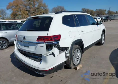 2021 Volkswagen Atlas 2.0T S z USA, uszkodzony, nr VIN 1V2GP2CA6MC523794